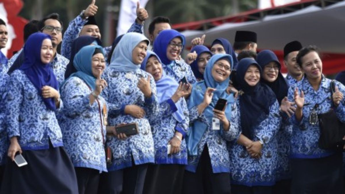 Ilustrasi guru ASN penerima TPG dan THR tahun 2026.
