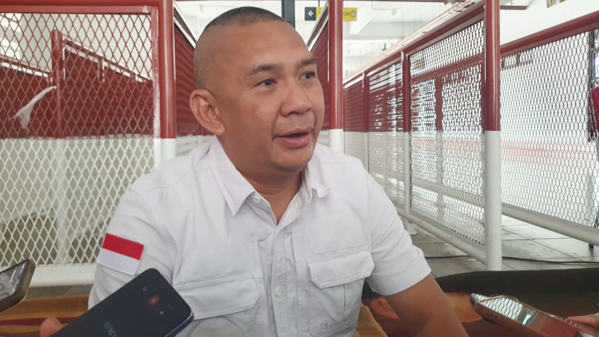 Ketua KORMI Kabupaten Bogor Rike Iskandar saat menyampaikan keterangan.