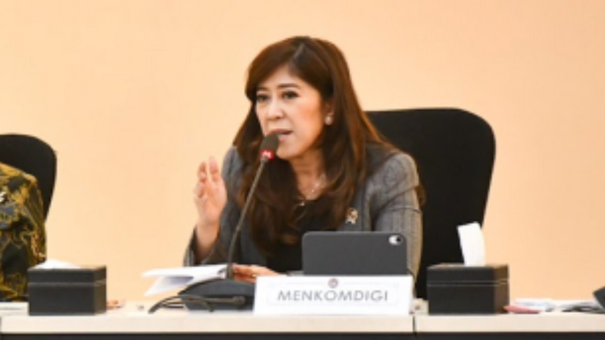 Menteri Komunikasi dan Digital&nbsp;Meutya Hafid&nbsp;saat Rapat Koordinasi Tingkat Menteri terkait pencegahan serta penanganan persoalan kesehatan jiwa pada anak dan remaja di Jakarta.
