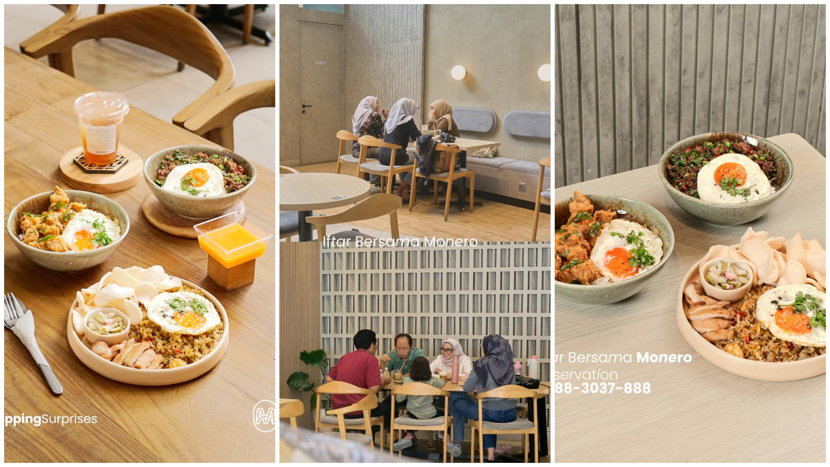 Paket Iftar Special Menu di Monero Cafe, Tanah Sareal Kota Bogor. 