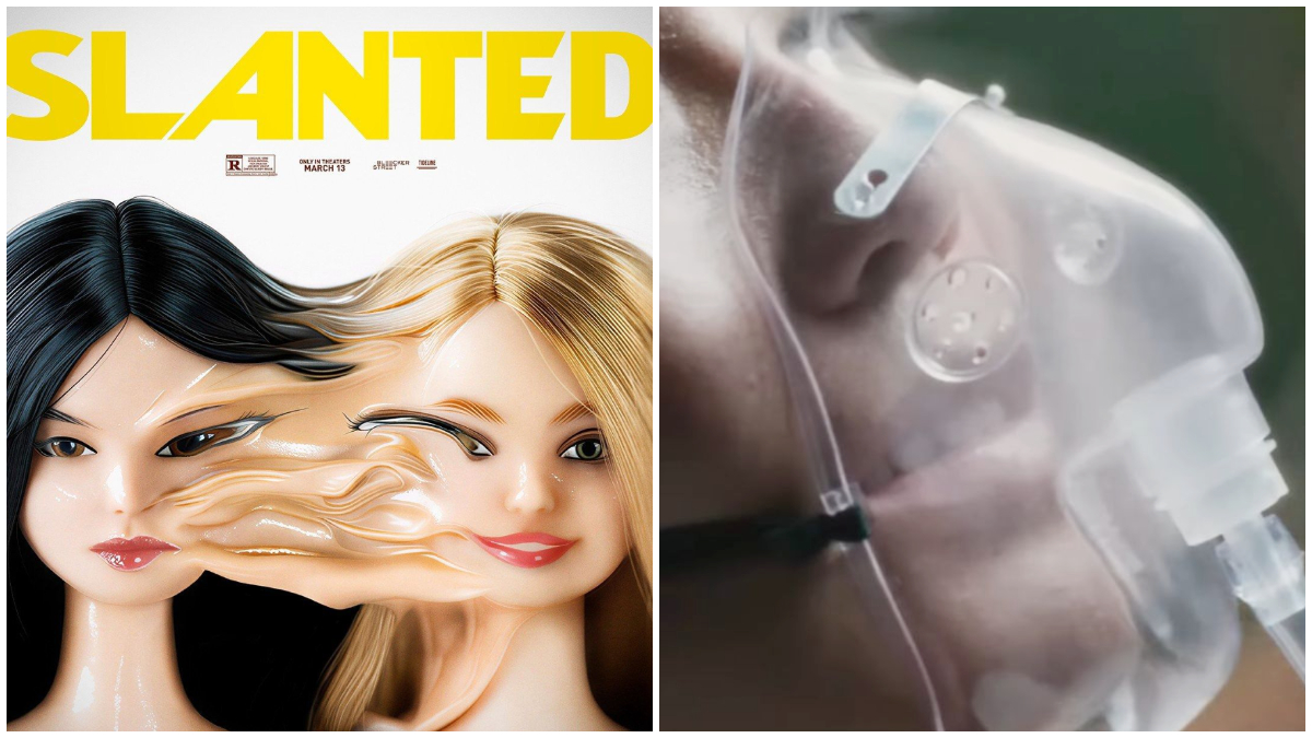 Poster dan cuplikan resmi dari trailer Film SLANTED. 