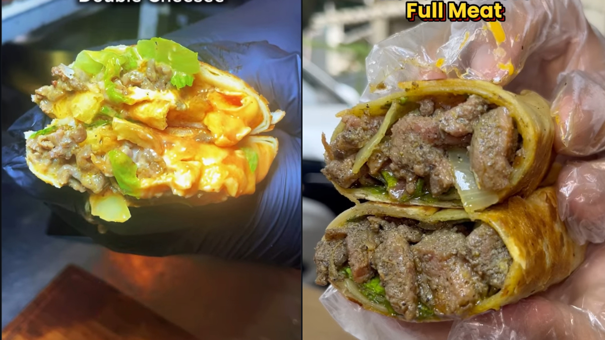 Kebab daging di Baffee Kebab