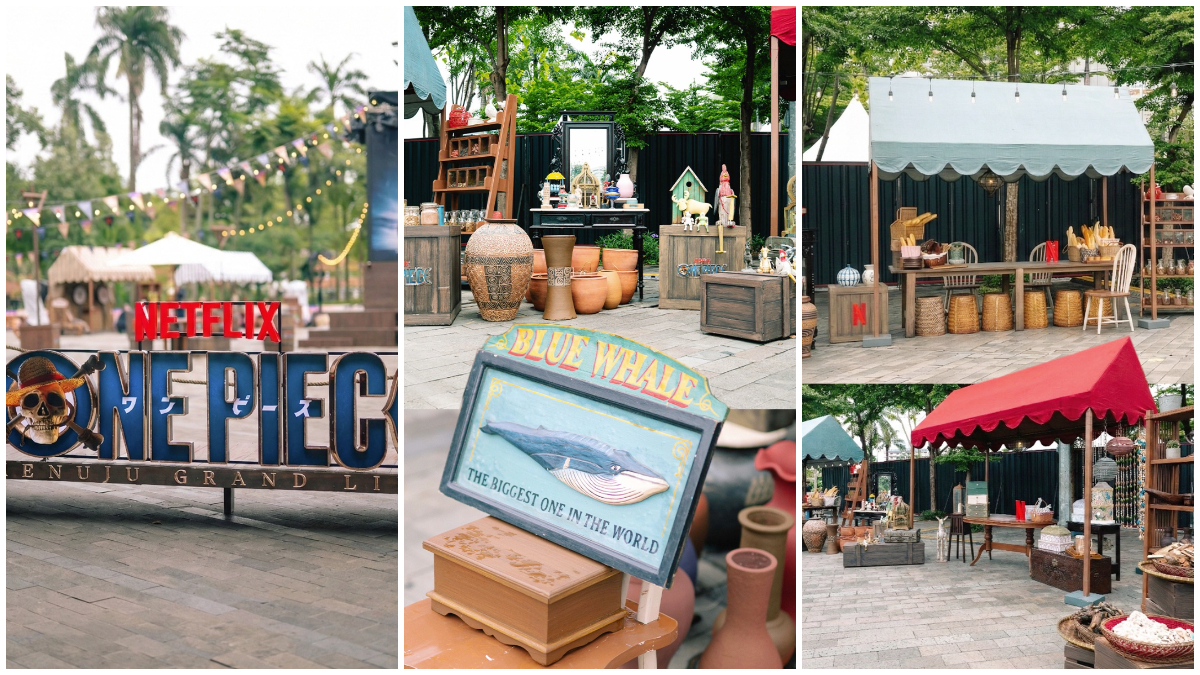 Instalasi interaktif One Piece : Grand Line Trials yang digelar di Senayan Park, Jakarta, pada 6&ndash;15 Maret 2026. 