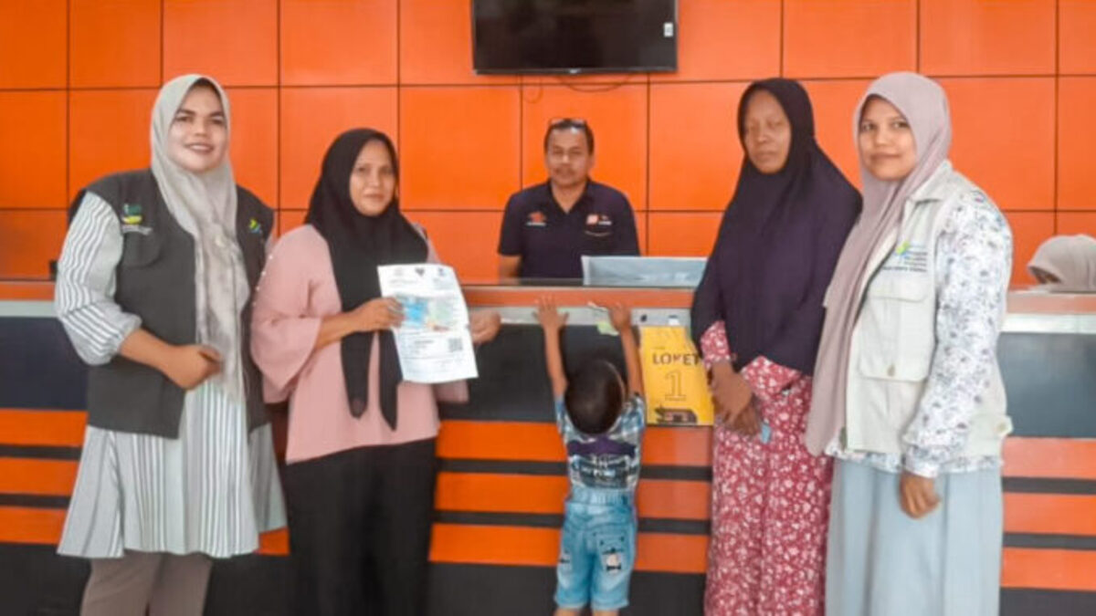 Ilustrasi pencairan bansos milik KPM.