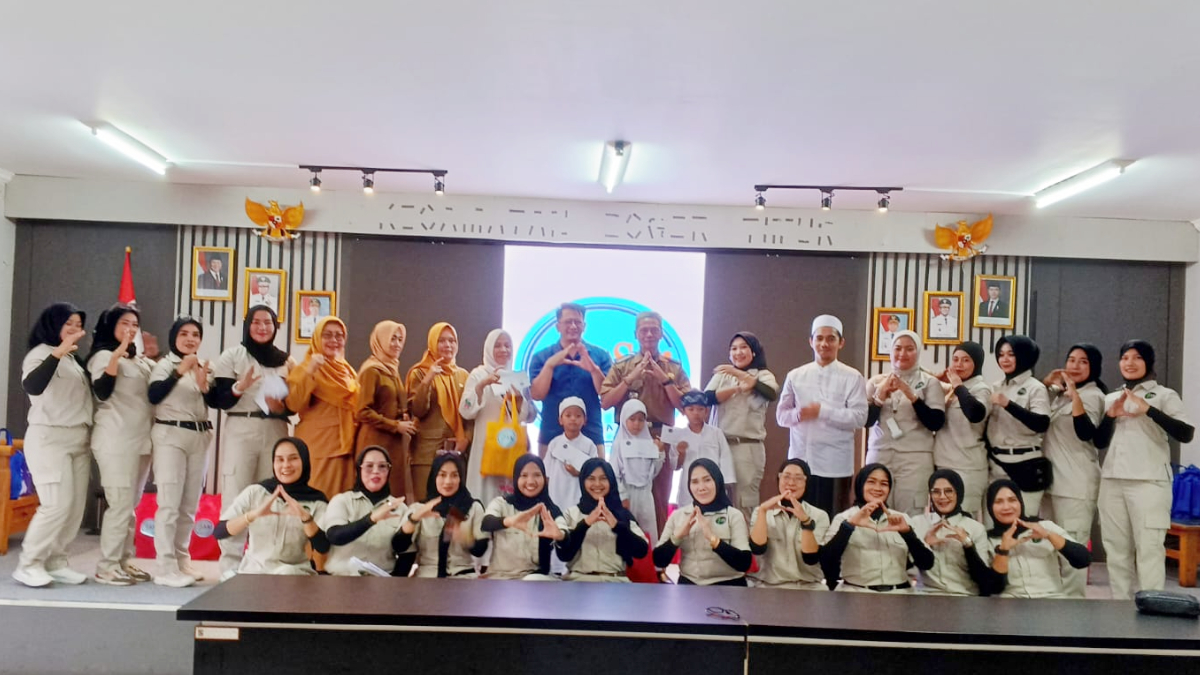 Asosiasi Senam Kebugaran Indonesia (ASKI) DPC Kota Bogor menggelar kegiatan santunan anak yatim dan dhuafa.