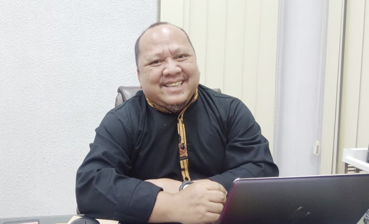 Sekretaris BPKAD Kabupaten Bogor, Achmad Wildan saat menyampaikan keterangan.