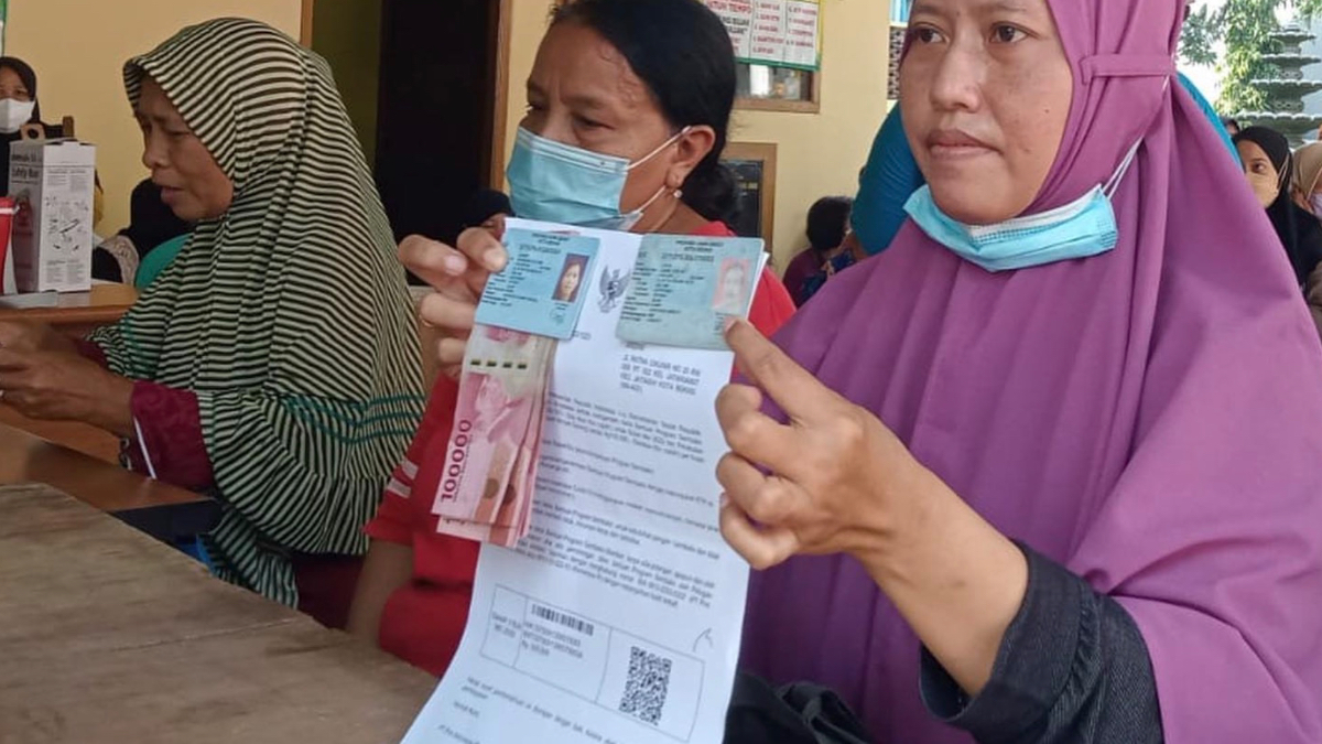 Ilustrasi pencairan bansos BLT Dana Desa tahun 2026.