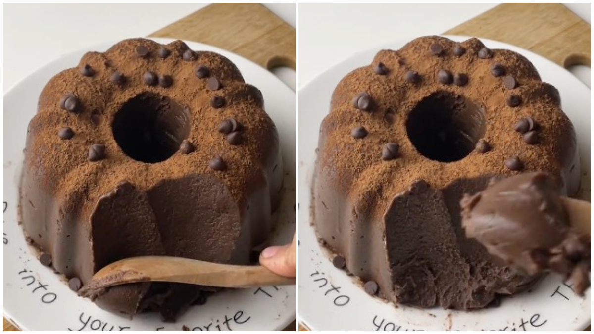 Puding Brownies Cokelat dari&nbsp;akun Instagram @jordanfadhilla