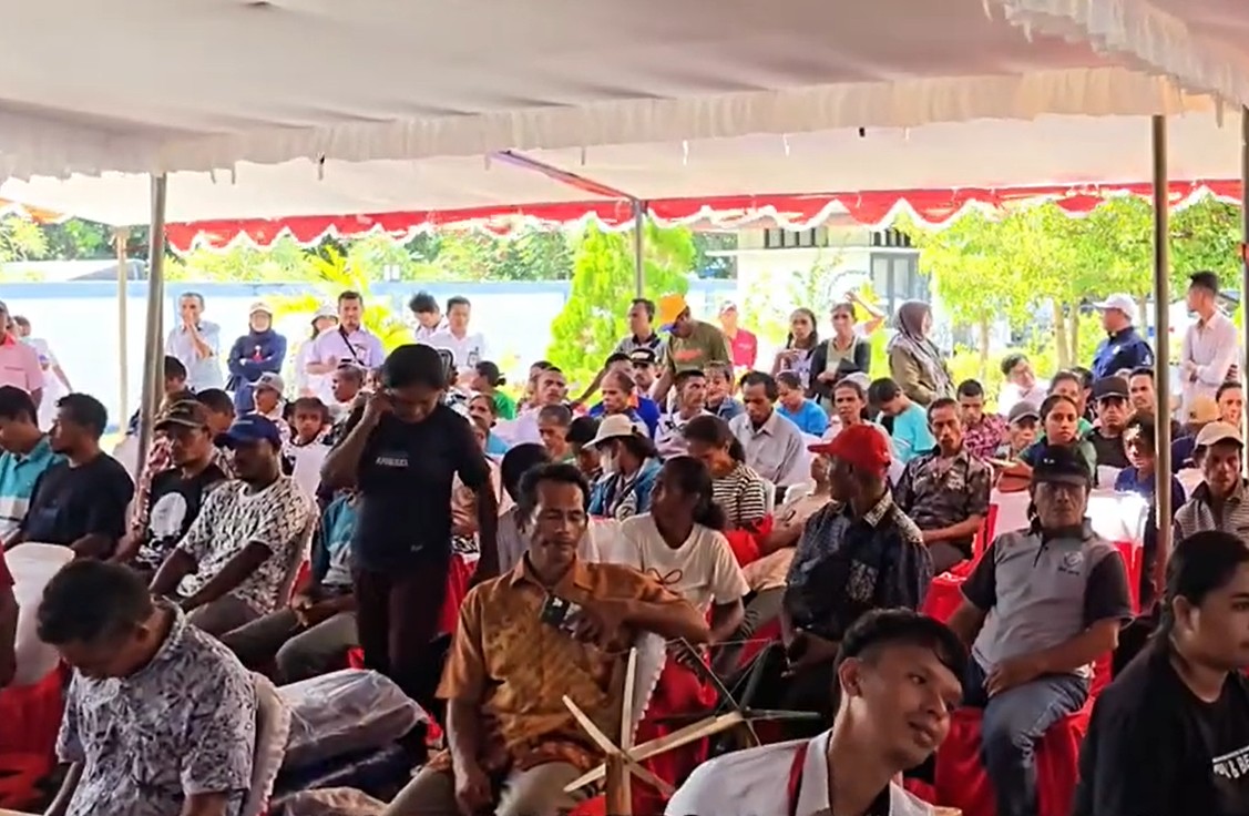 Ilustrasi pencairan bansos melalui PT Pos Indonesia