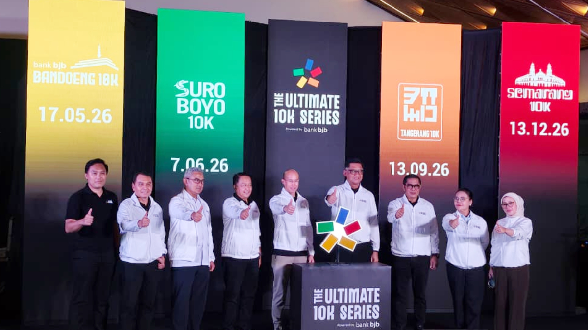 The Ultimate10K Series Powered by bank bjb akan digelar di 4 kota di Indonesia.
