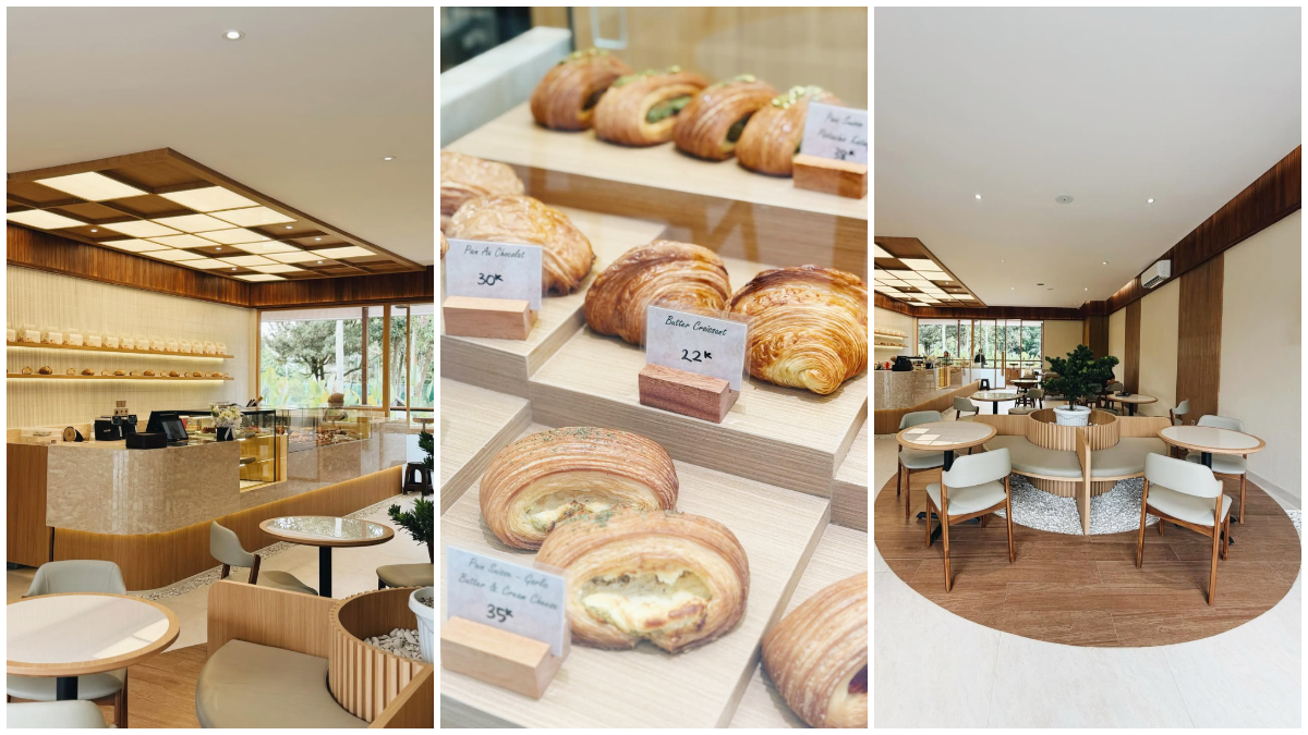 Suasana Harmony Bakes dan menu yang disajikan. 