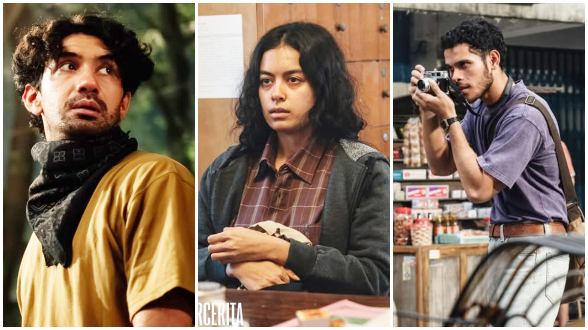 Cuplikan adegan dalam teaser trailer Film Laut Bercerita yang dirilis melalui akun Instagram resmi film tersebut. 