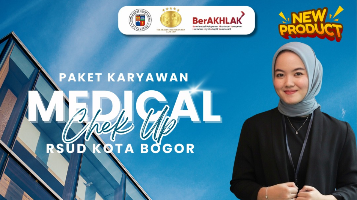 RSUD Kota Bogor melayani paket Medical Check-Up (MCU) mulai dari Rp180 ribu.