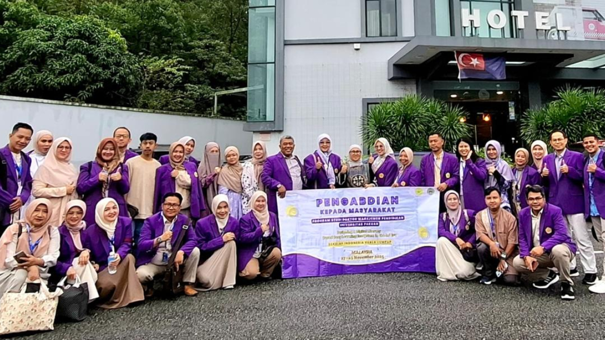 Kegiatan yang dilakukan mahasiswa Prodi Magister Manajemen Pendidikan Sekolah Pascasarjana Unpak.