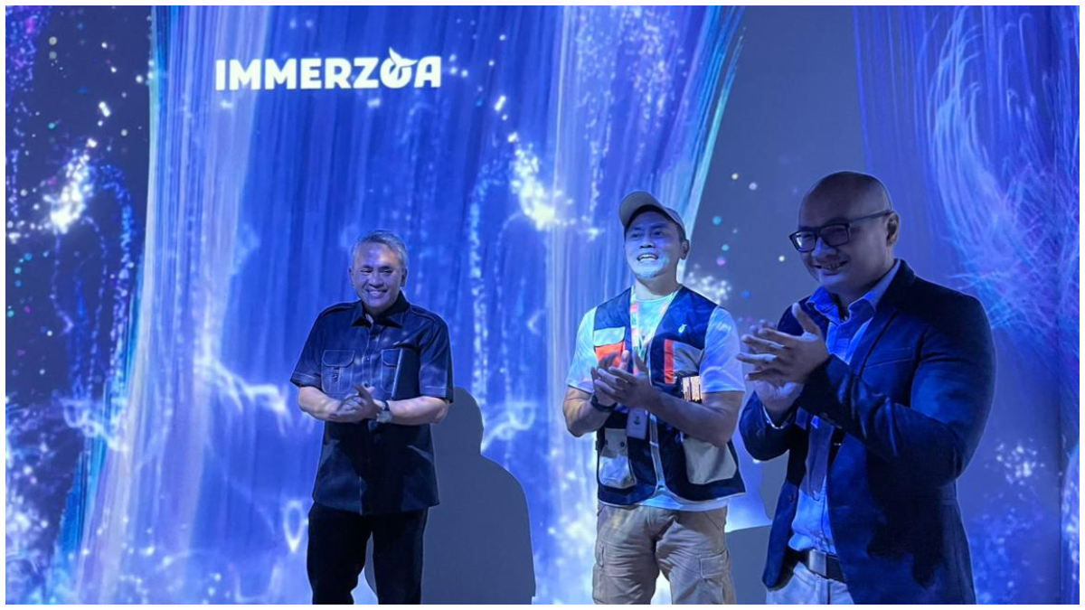 Pengunjung dapat menikmati ruang imersif Immerzoa di Museum Zoologi. Teknologi visual interaktif ini menghadirkan cara baru mengenal keanekaragaman fauna Indonesia secara lebih menarik dan edukatif. 