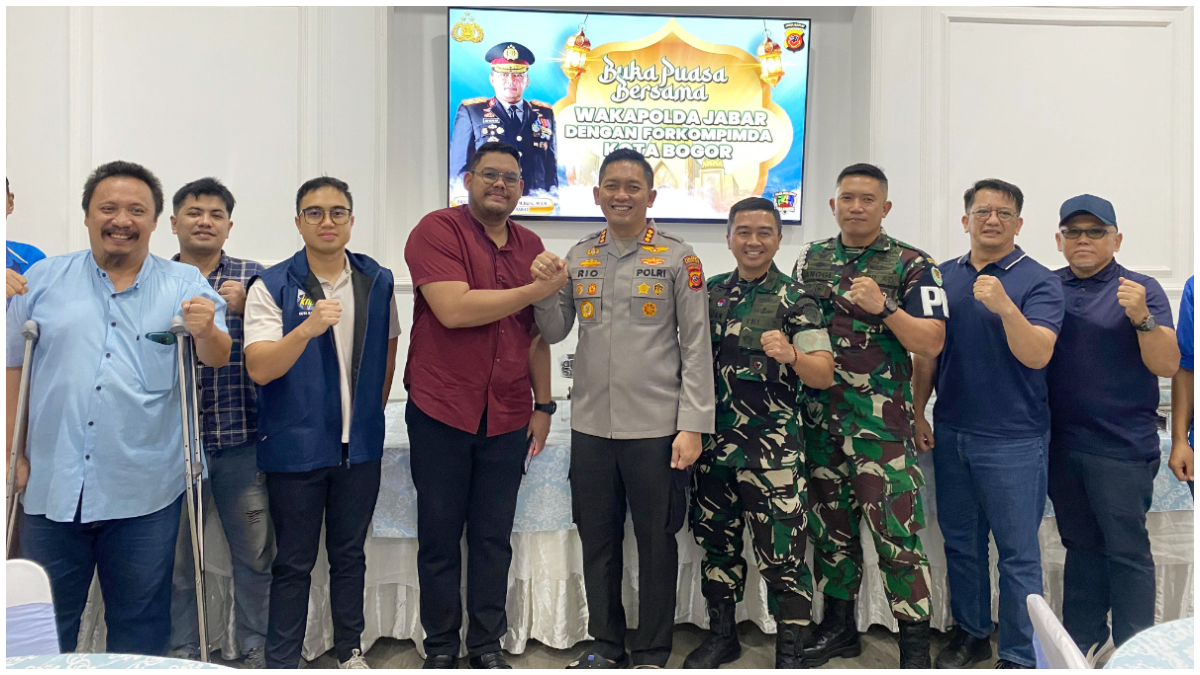 Kolaborasi Polresta Bogor Kota dengan DPD KNPI dan KORMI Kota Bogor menggelar Ramadhan Run Race. 