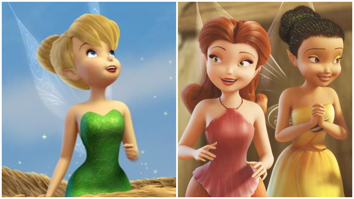 Potret Tinker Bell dari film-film terdahulunya. 