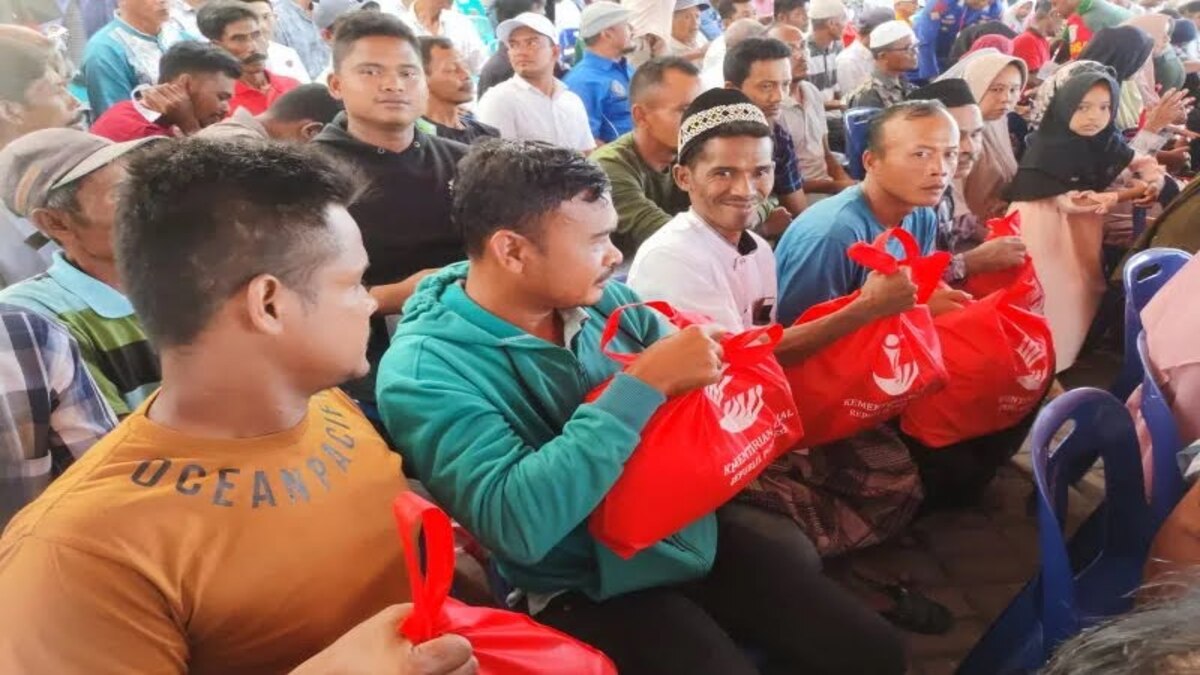 Ilustrasi KPM bansos PKH dan BPNT tahun 2026.
