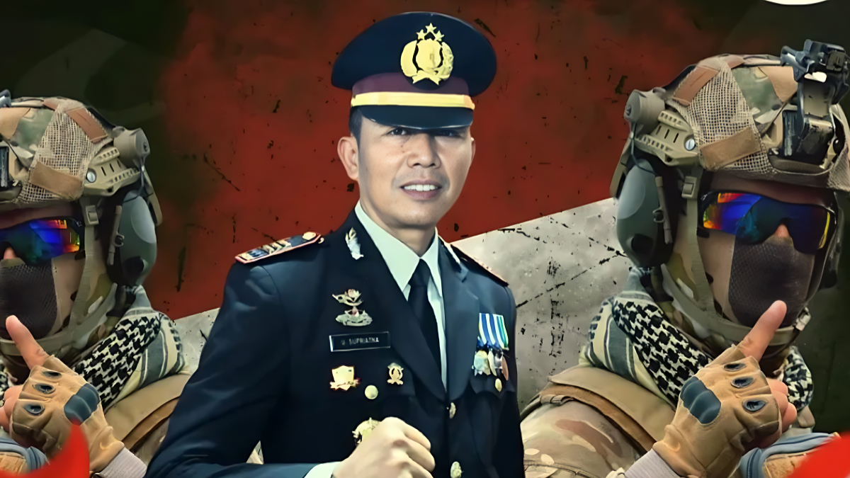 Kapolsek Nanggung, AKP Ucup Supriatna.