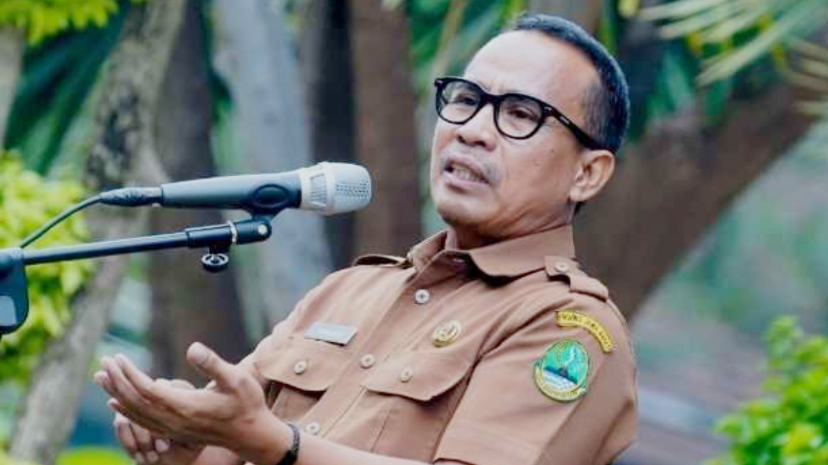 Kepala Dinas Pendidikan Jawa Barat, Purwanto menjelaskan terkait polemik izin SMK IDN di Jonggol, Kabupaten Bogor.