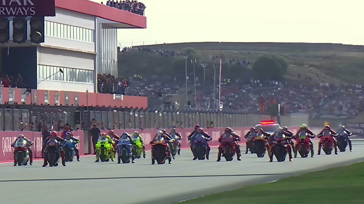 Konflik Timur Tengah akibatkan MotoGP menunda GP Qatar 2026.
