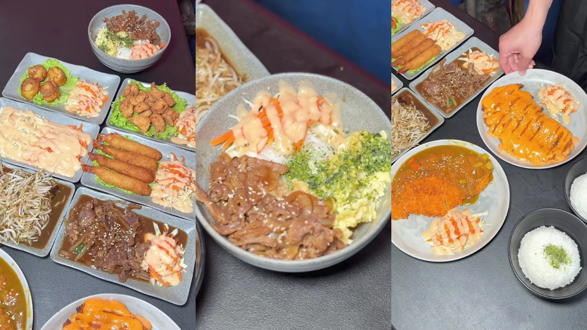 Menu kuliner di Izukaya Bogor