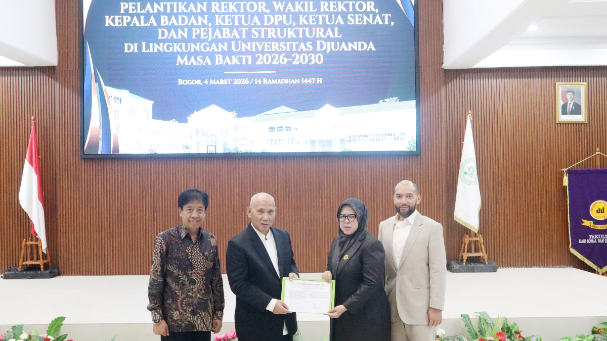 Pelantikan Rektor Unida Bogor periode 2026 - 2030.