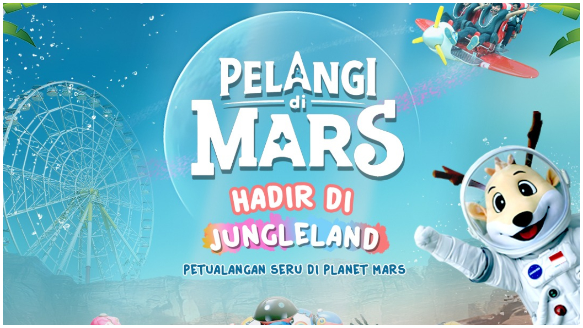 Wahana immersive bertema film keluarga karya anak bangsa, Pelangi di Mars di Jungleland Sentul.