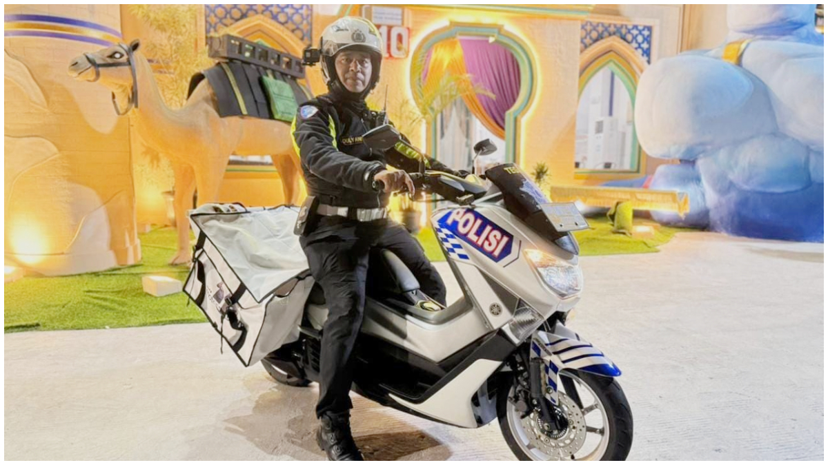 Program Motor SENYUM yang diluncurkan Satlantas Polres Bogor Selasa 17 Maret 2026.