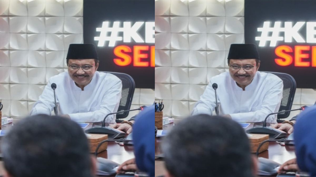 Mensos, Syaifullah Yusuf atau yang akrab disapa Gus Ipul.