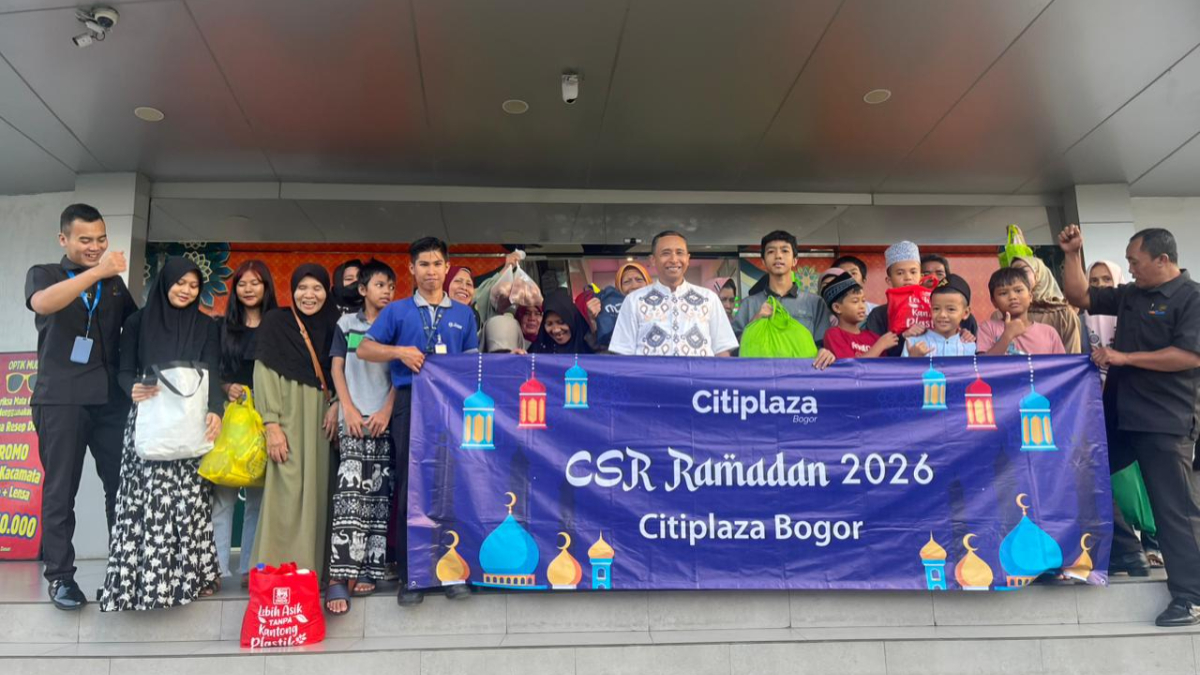 Citiplaza Bogor memberikan&nbsp;bantuan kepada anak yatim dan dhuafa.
