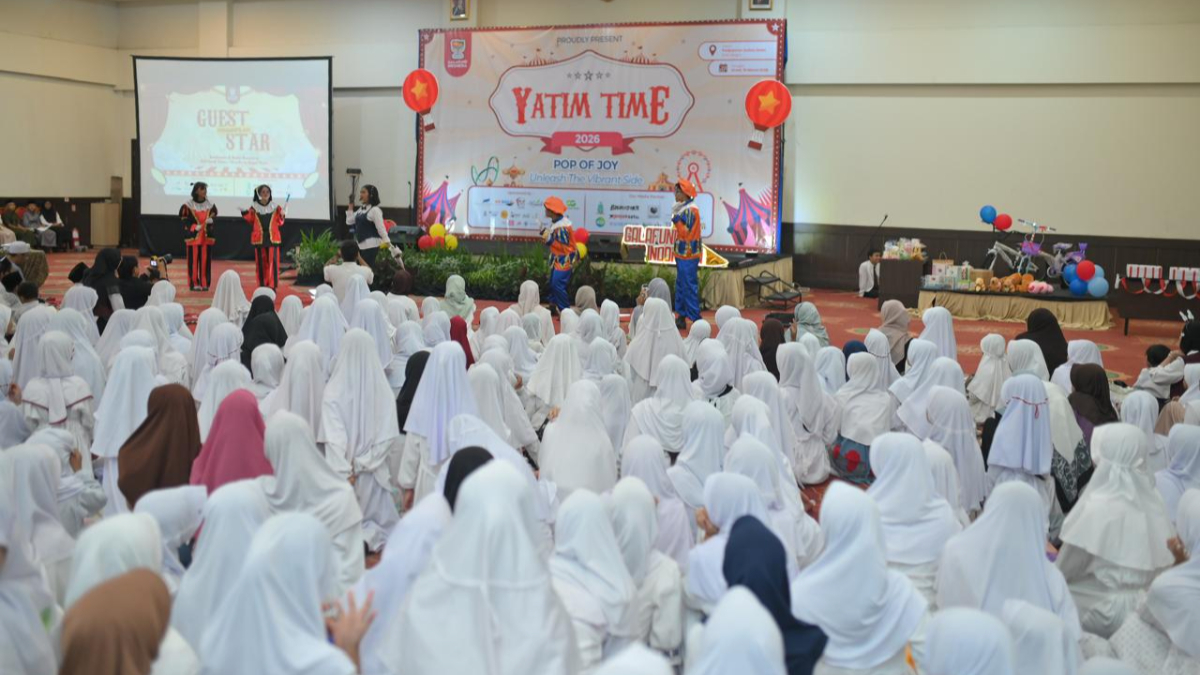 Keseruan suasana Yatim Time.
