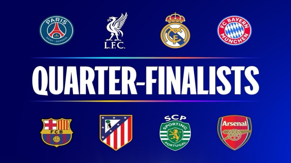 Daftar tim yang akan bertanding di Babak 8 Besar Liga Champions 2026.