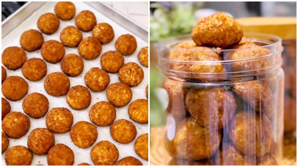 Palm Cheese Cookies, kue enak buat Lebaran. 