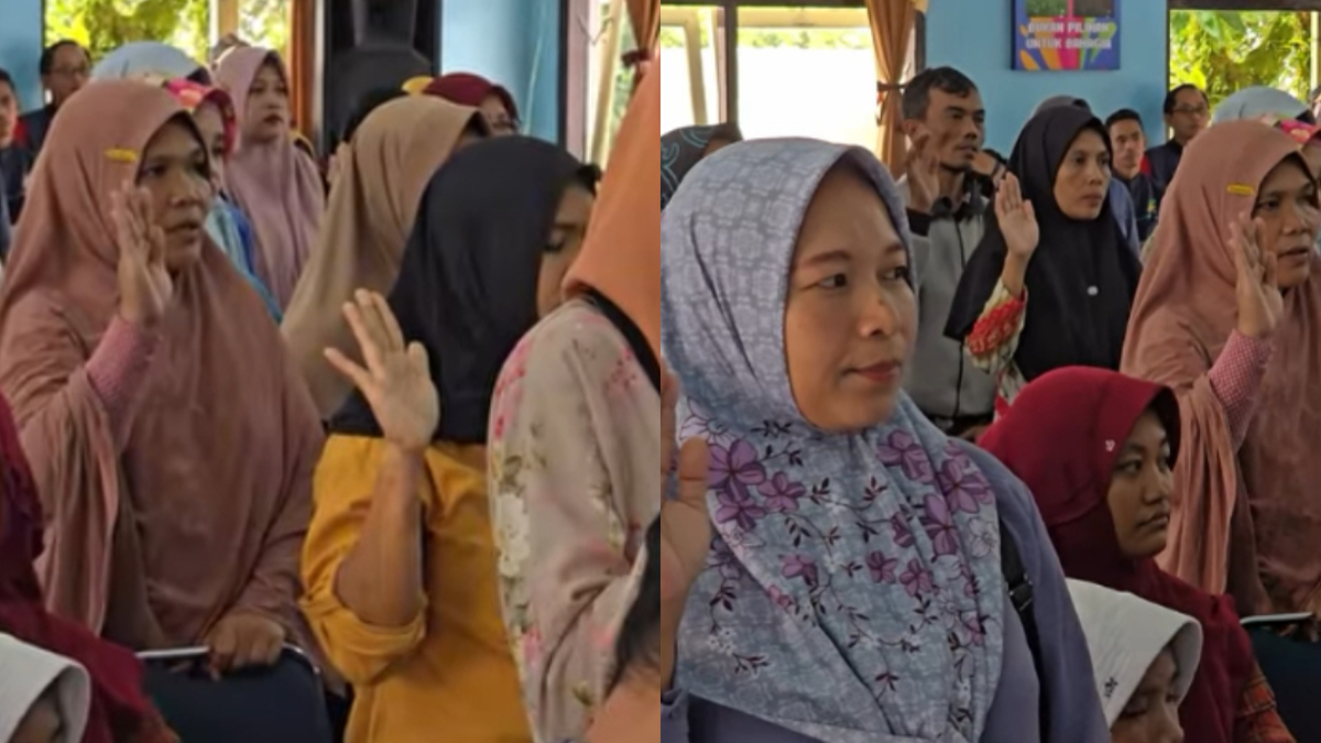 Ilustrasi KPM yang menerima saldo Rp600 ribu di kartu KKS