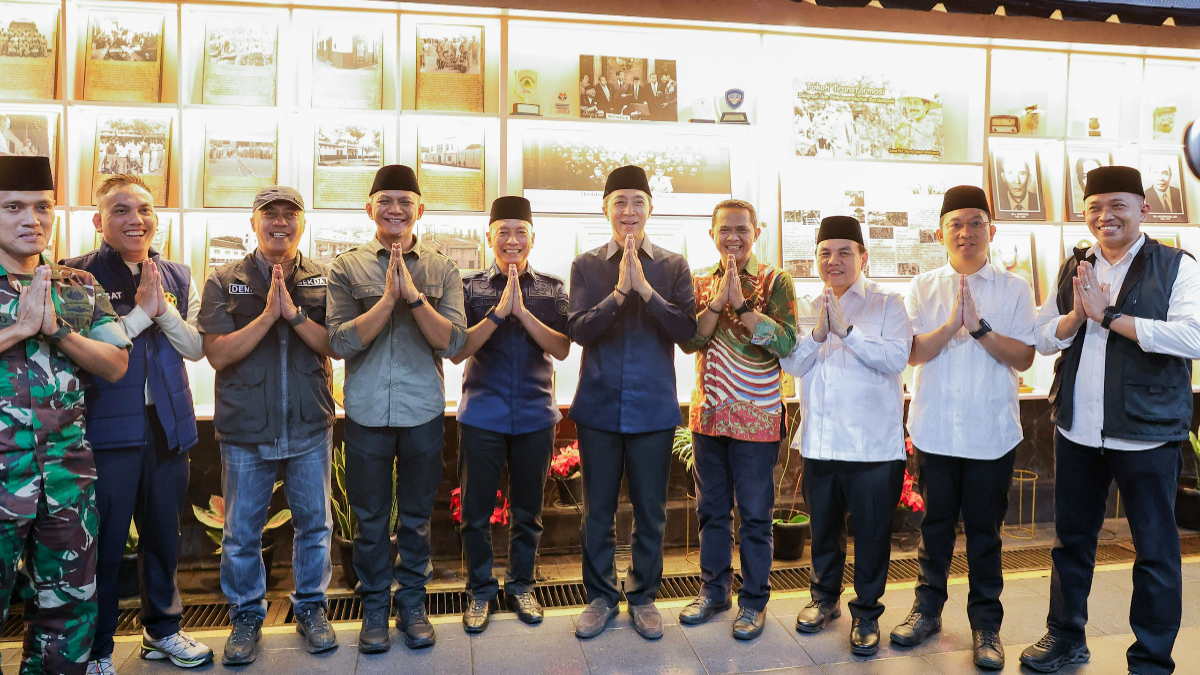 Wali Kota Bogor, Dedie A. Rachim saat menyambangi Lapas Paledang.