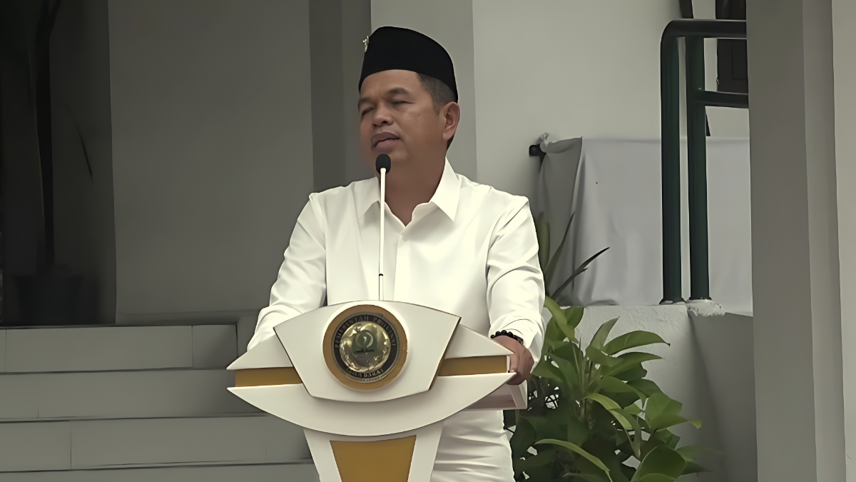 Gubernur Jawa Barat, Dedi Mulyadi saat di Gedung Sate, Bandung.