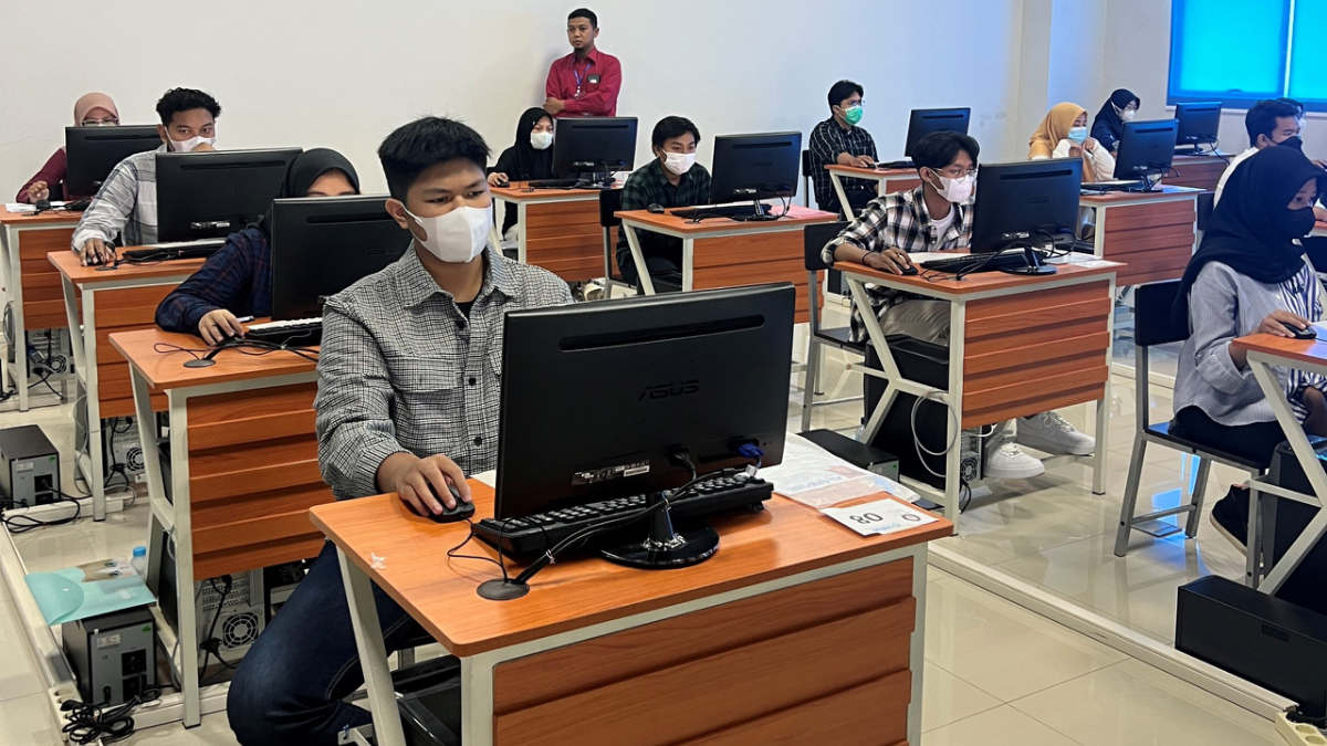 Ilustrasi UTBK SNBT masuk PTN.