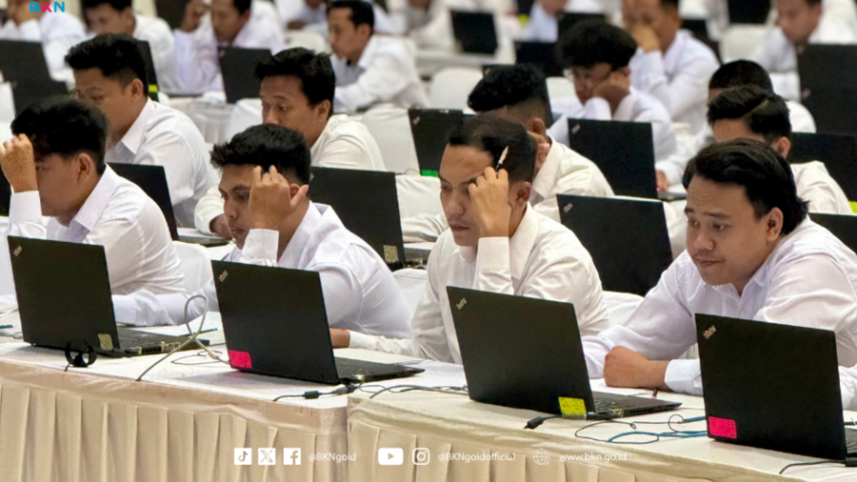 Ilustrasi pelaksanaan tes CPNS 2026 bagi lulusan S1