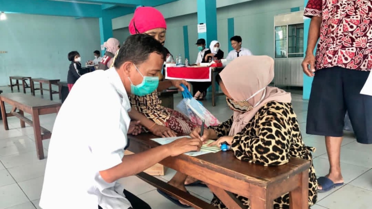 Ilustrasi pencairan bantuan sosial atau bansos akhir Maret 2026.