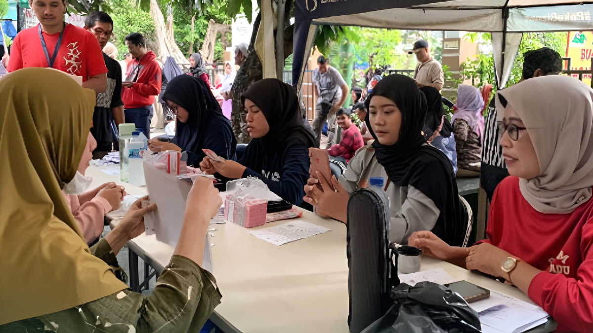 Ilustrasi Penyaluran Bansos PKH dan BPNT atau Sembako