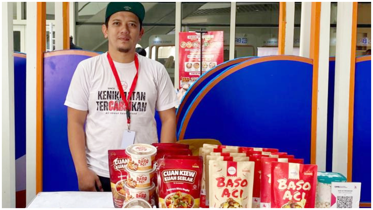 Brand kuliner Bandung Tercabaikan yang hadirkan beragam menu.
