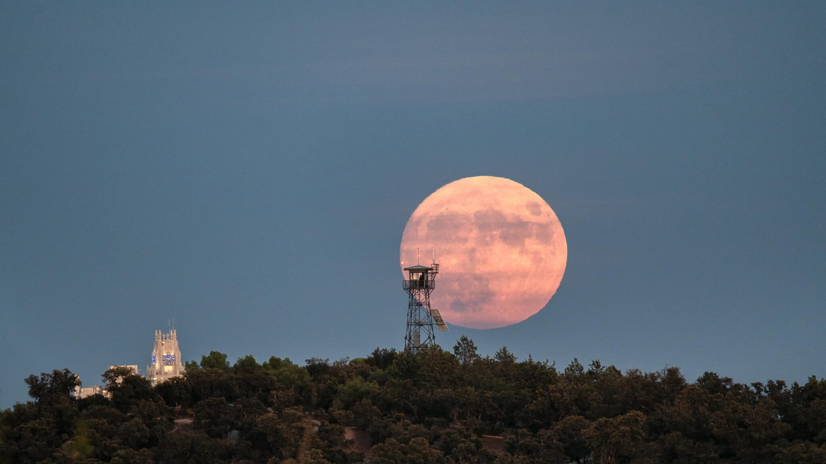 Ilustrasi. Fenomena Pink Moon April mendatang bisa dilihat dari Indonesia.