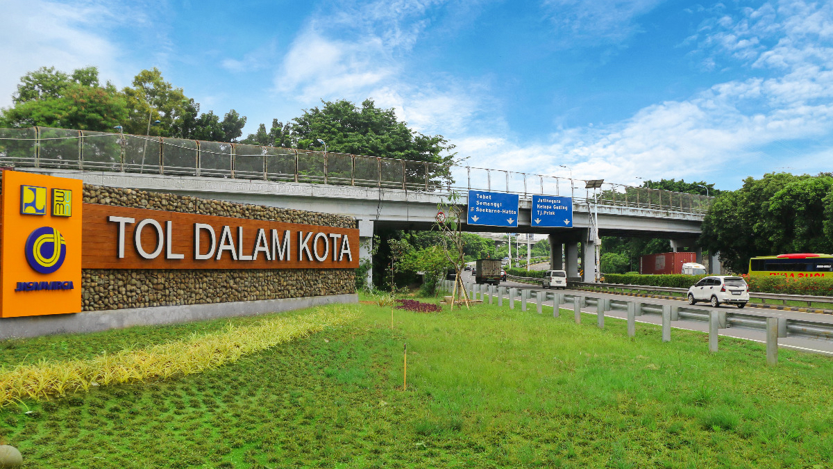 Ilustrasi. Tol Dalam Kota Jakarta.