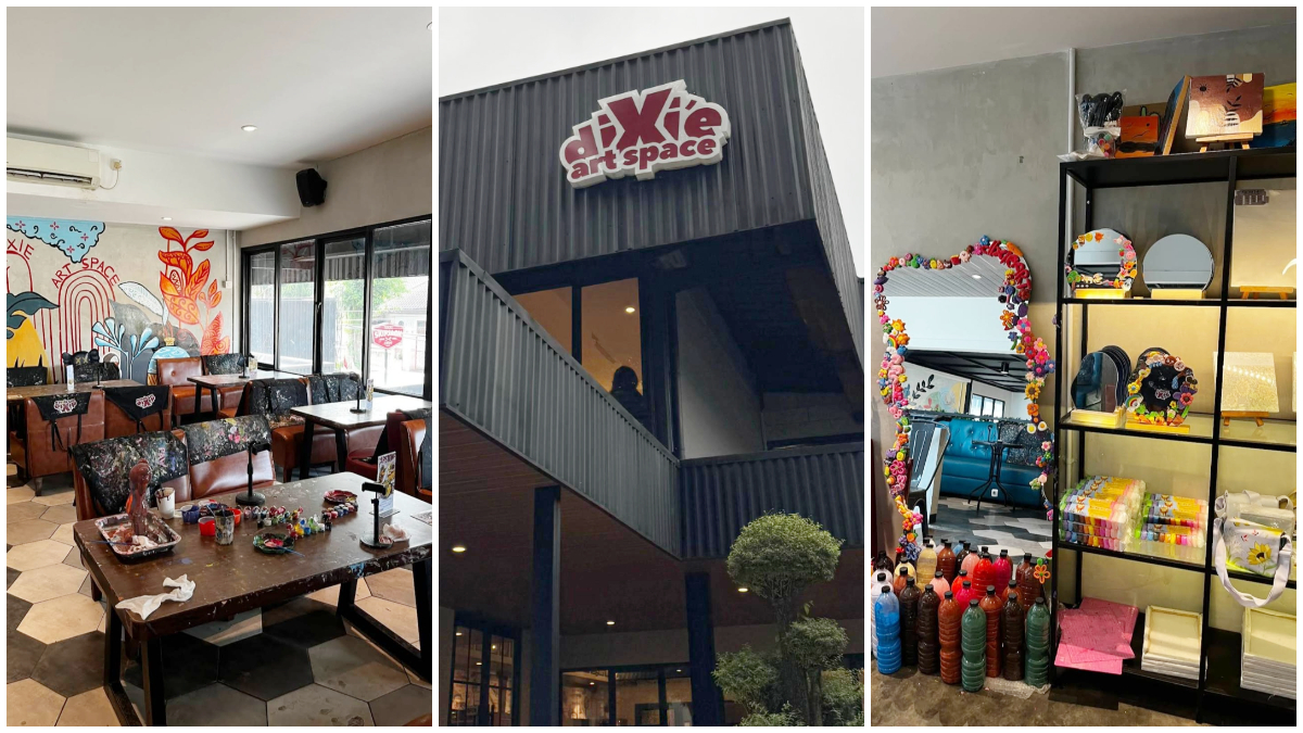 Suasana aktivitas seni dan area kreatif di Dixie Art Space Bogor yang menjadi daya tarik pengunjung. 