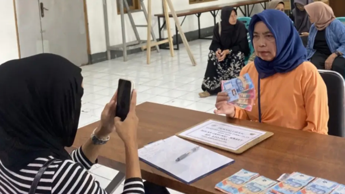 Ilustrasi Penyaluran Bansos PKH dan BPNT.