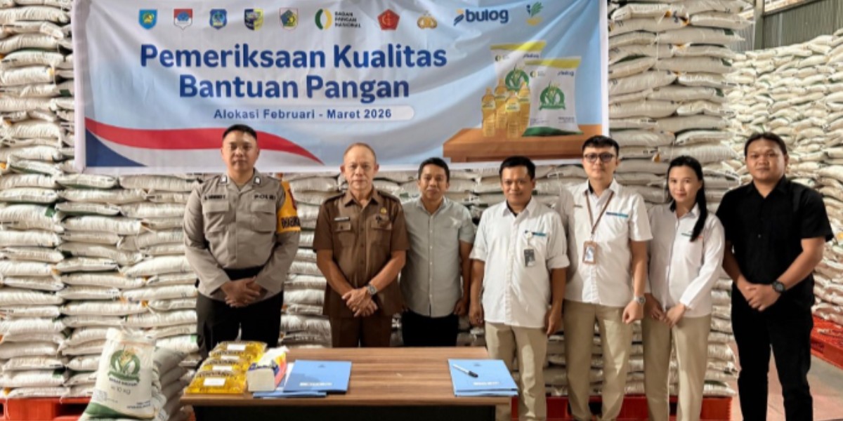 Ilustrasi bansos pangan yang akan segera disalurkan kepada KPM.