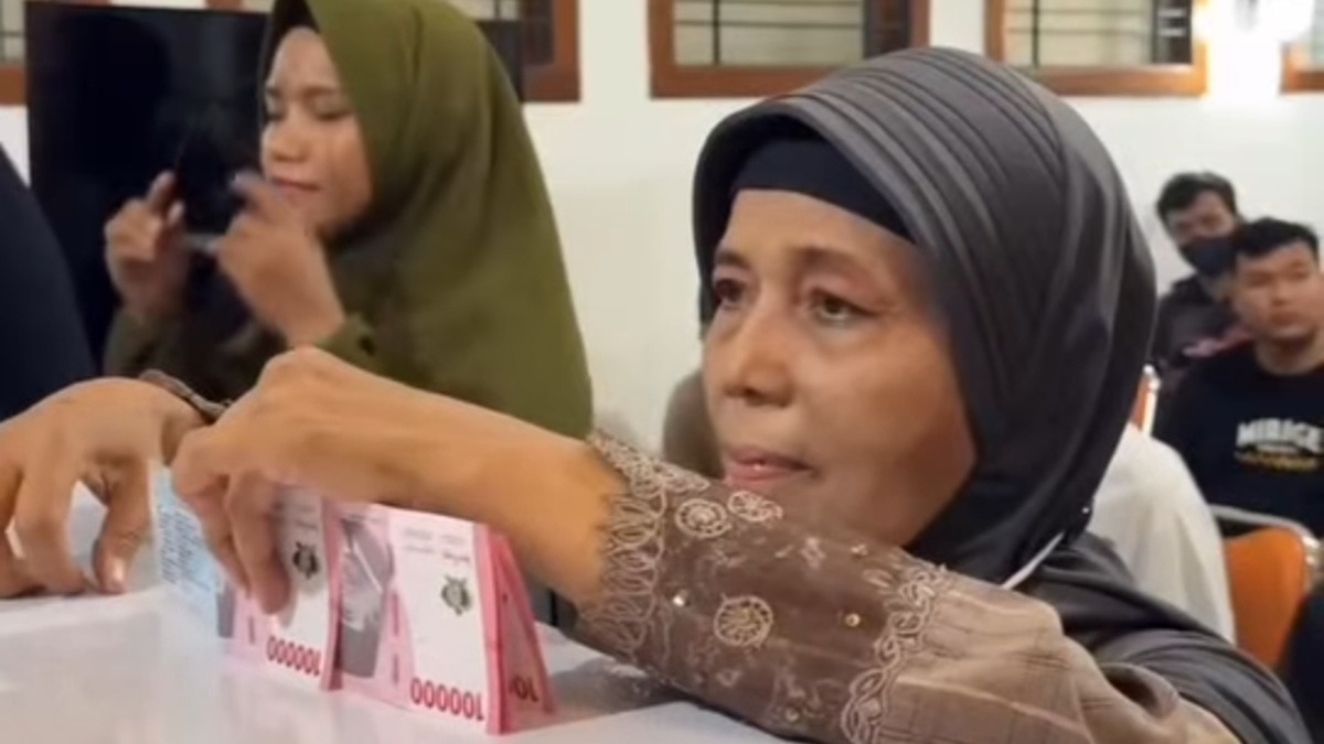 Ilustrasi pencairan bansos pasca lebaran