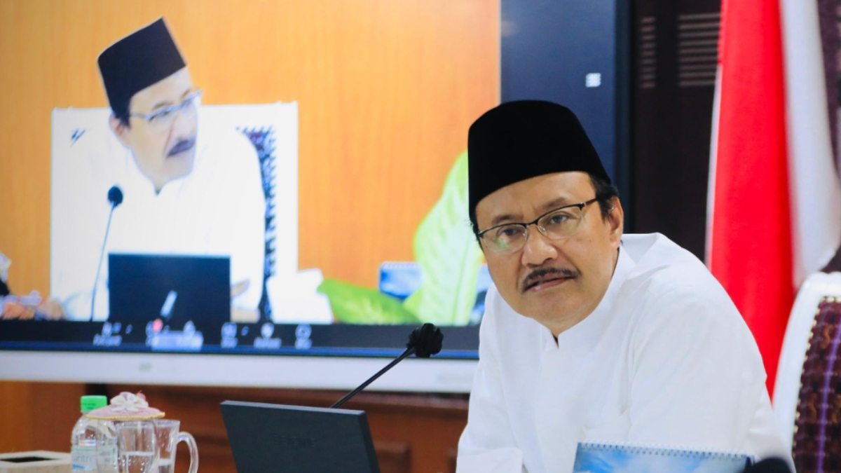 Menteri Sosial Saifullah Yusuf atau Gus Ipul menyampaikan terkait warga binaan mendapat bantuan sosial (bansos).