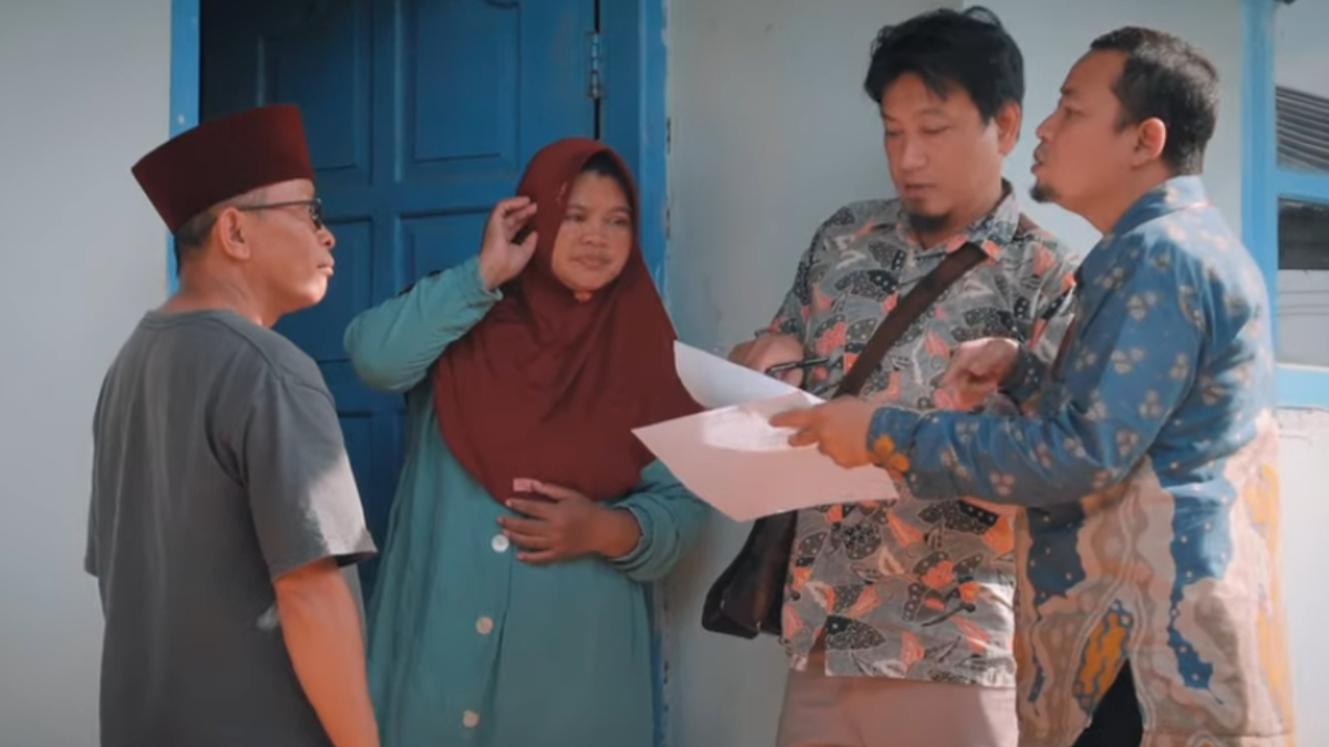 Ilustrasi pendataan Keluarga Penerima Manfaat (KPM) penerima PKH dan BPNT